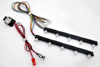 RC Car Chassis 7-Style LED Lighting Sytem