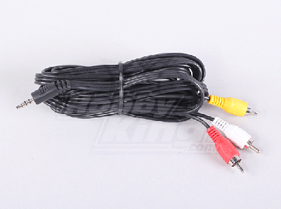 Fatshark FPV - 120cm AV Cable (Male RCA)