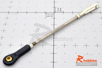 Titanium Adjustable Metal Servo Push Rod (Î¦3X80mm)