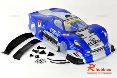 1/10 LOTUS Analog Painted RC Car Body With Rear Spoiler (Blue)