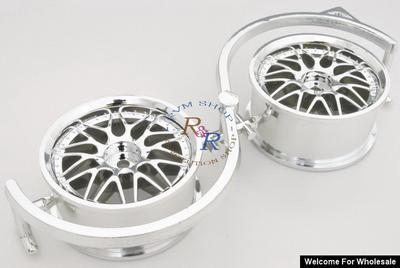1/10 RC Car 20 Spoke Metallic Plate Wheel Sports 26mm 2pcs