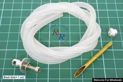 Î¦5.2mm*820mm Silicon Rubber RC Boat Water Tube Set