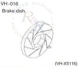Brake dish (VH-X5116)