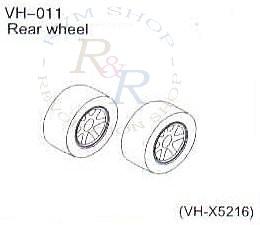 Rear wheel (VH-X5216)