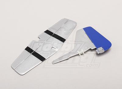 P-51 Mustang Ultra Micro - Replacement Vertical Tail and Horizonal Tail Set