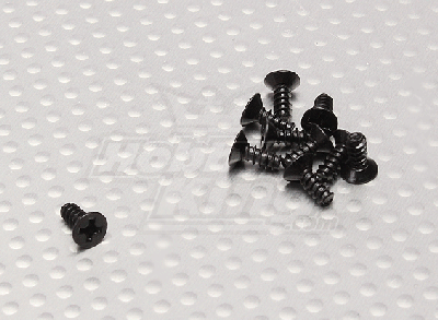 Flat Head Cross Screw 3x8mm (10pcs/bag) - A2030, A2031, A2032, A2033 and A3015