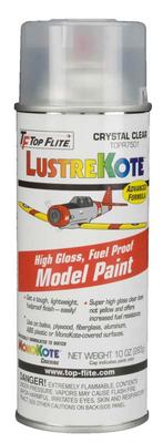 Top Flite LustreKote Spray Clear 10 oz TOPR7501
