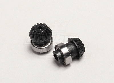 Input Bevel Gear Set - Turnigy TR-V7 1/16 Brushless Drift Car w/Carbon Chassis