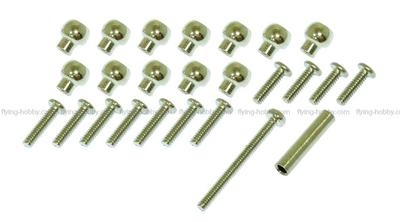 X2 Balls & Extension for CNC Swashplate combo pack