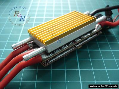 60A - 120A RC Boat ESC Water Cooling System