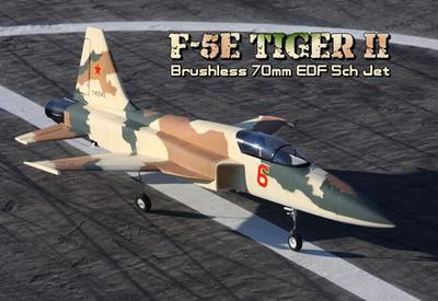F-5E Camo 70mm 5CH EDF Jet With Retracts - 2.4GHz