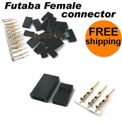 10 Sets Futaba Female Gold-plated FB-FC10