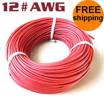 10 Meter #12AWG Silicon Wire Red