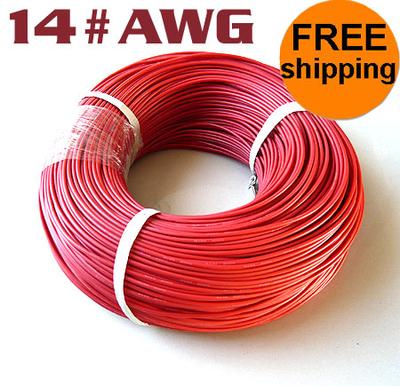 10 Meter #14AWG Silicon Wire Red