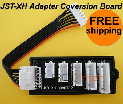 JST-XH Adapter Coversion Board W/ Polyquest Charger Plug RC8075