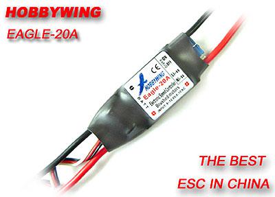 Hobbywing 20A Brushed Speed Controller Eagle-20A