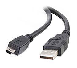 Mini-B type USB Cable