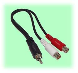 RCA 1-to-2 Splitter Cable