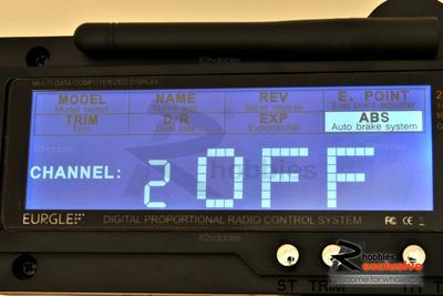 Eurgle 2.4Ghz 3Ch Digital Programmable LCD Wheel Radio Gear (Backlight Screen)