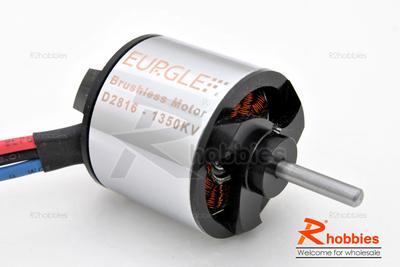 Eurgle RC Plane 1350kv (rpm/v) D2816 Brushless Outrunner Motor