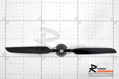 12 X 6" Carbon Fiber Folding Propeller with Spinner and Aluminum Hub