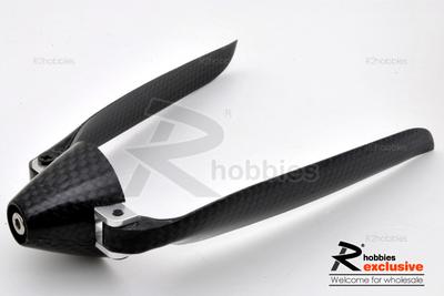 12 X 6" Carbon Fiber Folding Propeller with Spinner and Aluminum Hub