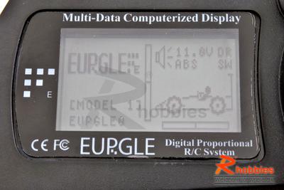Eurgle 2.4Ghz 3Ch Digital Programmable LCD Wheel Radio Gear (with Fail Safe Function) (3rd Generation)
