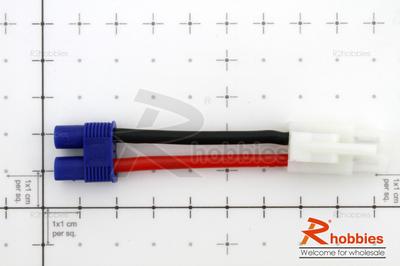 45mm 14 AWG Female EC3  Female Standard Tamiya Plug Adaptor Cable