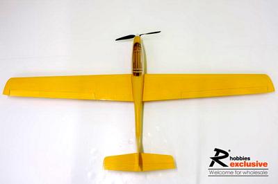 3Ch RC EP 1.52M Ultra Thermo Fox ARF AE Scale Glider Sailplane - White (US Warehouse)