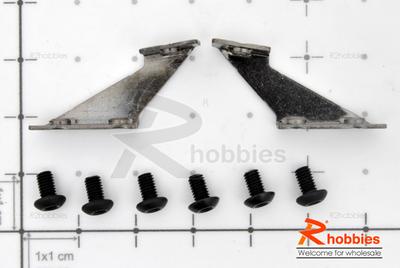 RC Car Aluminum Rear Spoiler Stand / Arm 15mm (2pcs)