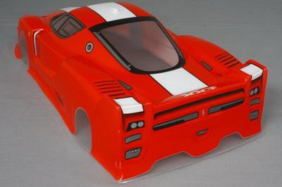 1/10 FERRARI 360 Spider Analog Painted RC Car Body (Red)
