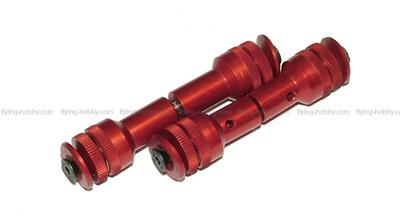 TREX 700 Magnetic Canopy Mounting Set (Red)