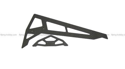 OUTRAGE Carbon Fiber Fin Set for Outrage 550/Velocity 50N1/ N2/Fusion 50