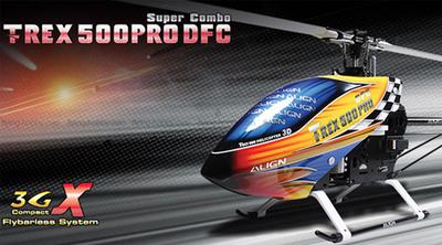 T-REX 500PRO DFC Super Combo (DFC Version) + APS GPS System (Free Express Shipping)