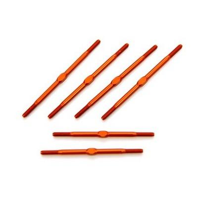 ST Racing Aluminum Pro-Light Turnbuckle Kit for HPI Blitz (Orange) (6) SPTSTH104806O