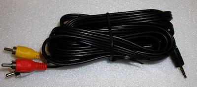 3 meter (9.8ft) RCA/3.5mm Video Cable-FatShark and ImmersionRC