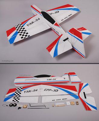 YAK54 EPP 3D Air Plane Model (Unbreakable)