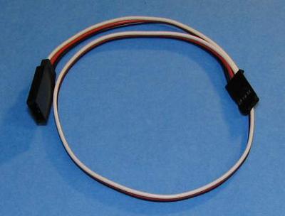30cm (12 inch) Futaba Style 26AWG Servo Cable