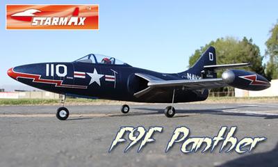 F9F Panther 64mm 4CH RC EDF Fighter Jet - 2.4GHz