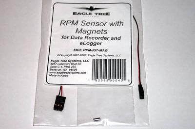 Hall Effects RPM Sensor With Four Magnets