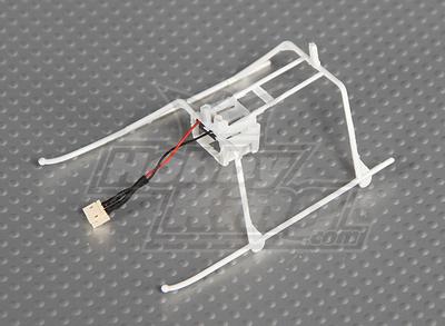 Solo Pro FP II Landing Skid & Battery Frame w/connector