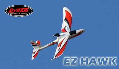 EZ Hawk Electric 3CH RTF Brushless Trainer Plane
