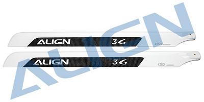 Align 425D 3G Carbon Fiber Blades AGNHD420E