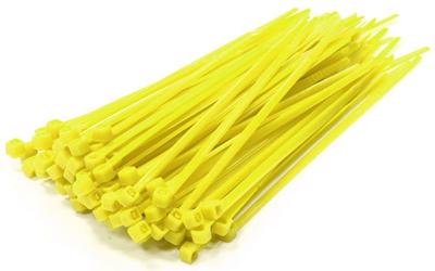 Integy Plastic Tie Wrap/Cable Tie Small (100) INTC23386YELLOW