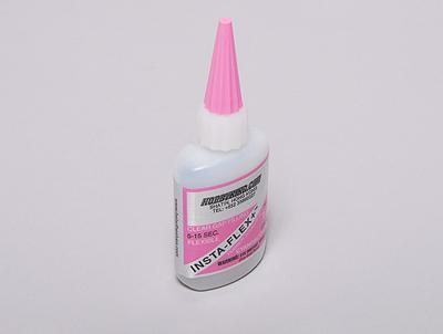 Insta-Flex Plus Clear Rubber CA Glue 1. oz