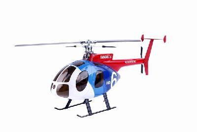 450 Fiber Glass Scale Fuselage for 450 Size Electric Helicopters 500E