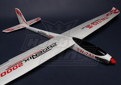 Phoenix 2000 EPO Composite R/C Glider (Plug & Fly)