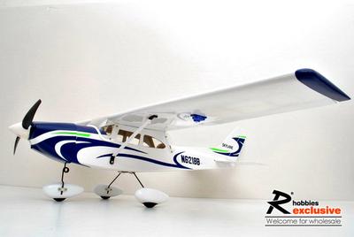 4Ch RC 41" EP Cessna Balsa Wood Built Scale Plane (US Warehouse)