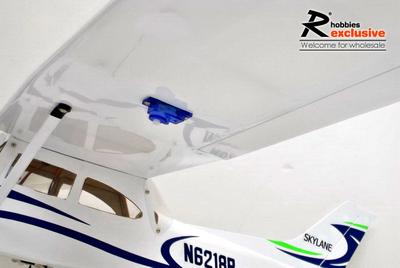 4Ch RC 41" EP Cessna Balsa Wood Built Scale Plane