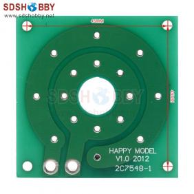 KK/MK/MWC Flight RC Model Control Multi-purpose and Multi-axial Aircraft Current Distribution Board for Three Axis to Eight Axis Flyer